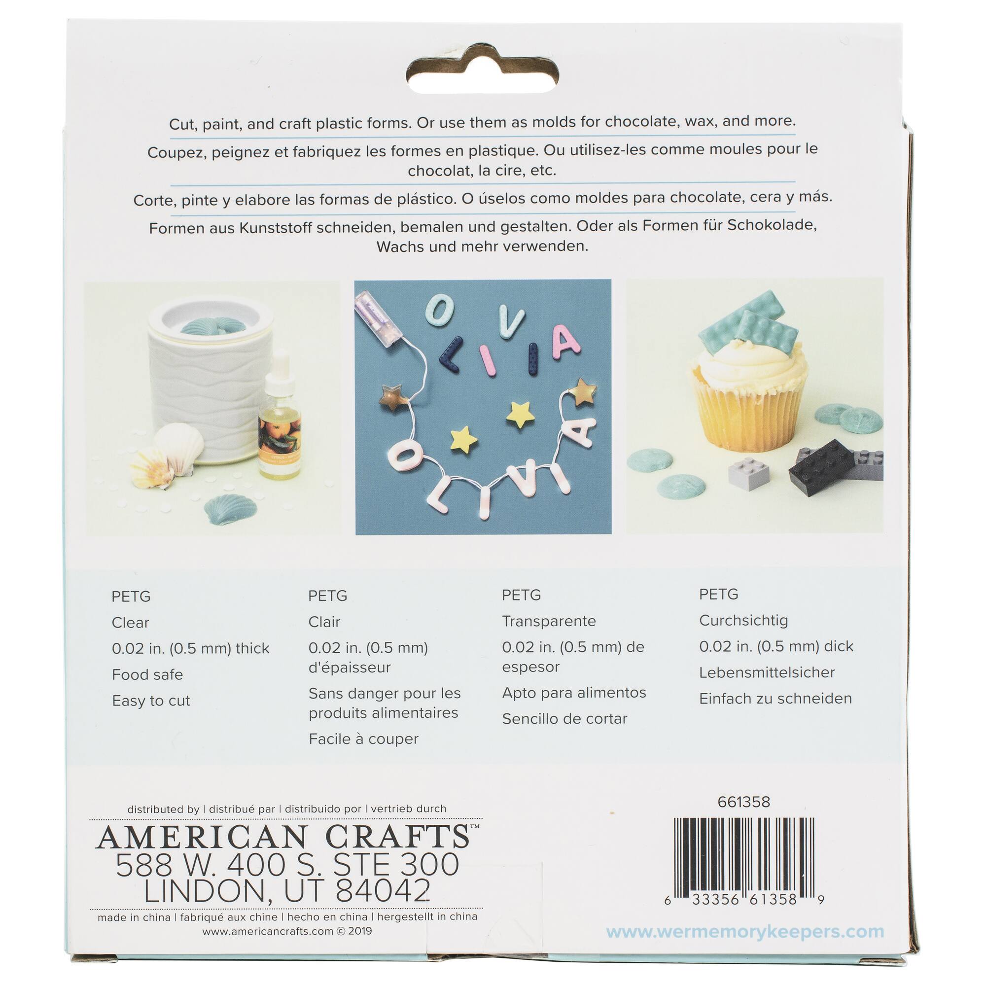 We R Memory Keepers® Clear Mold Press Plastic Sheets